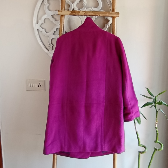 Korean Lightweight Wool Coat - Picture 6 of 16